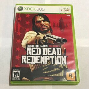 Red Dead Redemption (Microsoft Xbox 360, 2010) w/Manual Tested Ships Same Day